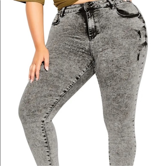 City Chic Denim - City Chic Harley Ankle Jeans